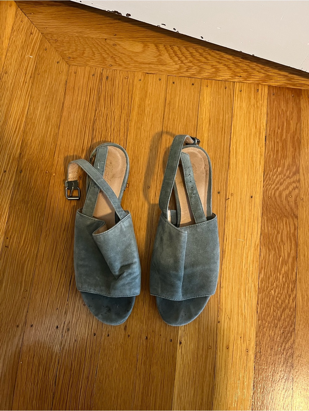 Madewell Suede Slingback Sandals